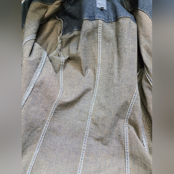 MARC AUREL Denim Fitted Jacket. Size 42 - Picture 9 of 13